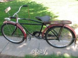VINTAGE SCHWINN RARE EXCELSIOR 1940's / 50's BOYS 26 BICYCLE