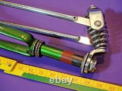 VINTAGE SPRINGER FORK withSPEEDSTER FORK GREEN Original SCHWINN BEARINGS Set