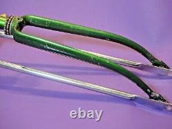 VINTAGE SPRINGER FORK withSPEEDSTER FORK GREEN Original SCHWINN BEARINGS Set