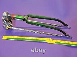 VINTAGE SPRINGER FORK withSPEEDSTER FORK GREEN Original SCHWINN BEARINGS Set