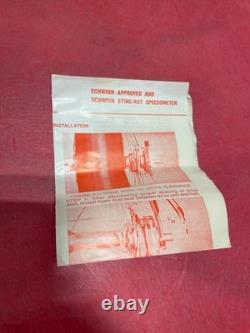VINTAGE Schwinn Approved Bicycle Speedometer 08450 France 27 27 Inch NOS BOX