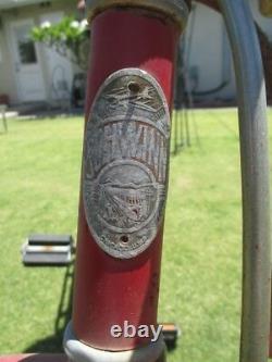 VINTAGE pre-war SCHWINN Planes & Trains race car Bicycle excellent condition