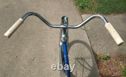 VTG 1963 Schwinn American Men's 26 Bicycle Radiant Blue All Original Barn Find