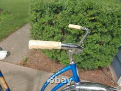 VTG 1963 Schwinn American Men's 26 Bicycle Radiant Blue All Original Barn Find