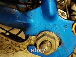 VTG 1963 Schwinn American Men's 26 Bicycle Radiant Blue All Original Barn Find