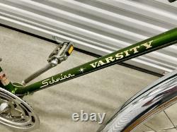 VTG 1970s Classic Schwinn Varsity 10 Speed Touring Road Bike Steel USA Chicago