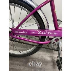 VTG Schwinn Lil Chik Girls Banana Seat Bicycle Purple High Rise Handlebars VTG Schwinn Lil Chik Girls Banana Seat Bicycle Purple High Rise Handlebars