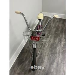 VTG Schwinn Lil Chik Girls Banana Seat Bicycle Purple High Rise Handlebars