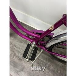 VTG Schwinn Lil Chik Girls Banana Seat Bicycle Purple High Rise Handlebars