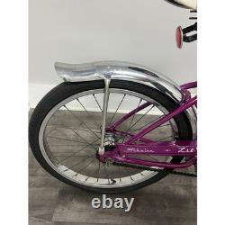 VTG Schwinn Lil Chik Girls Banana Seat Bicycle Purple High Rise Handlebars