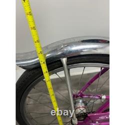VTG Schwinn Lil Chik Girls Banana Seat Bicycle Purple High Rise Handlebars