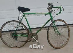 VTG schwinn varsity 10 speed Green mens Bicycle Bike 1970s TOLEDO OHIO PICK UP