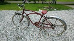 Very Rare Vintage Antique 1955 Schwinn Corvette Survivor(free Local Pickup)