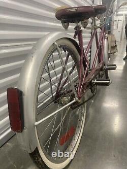 Very rare Vintage 26in Schwinn Twin Deluxe Tandem Bicycle Red