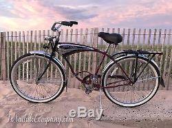 Vintage 100th Anniversary Cruiser Deluxe Schwinn Bicycle -Phantom / Antique Bike