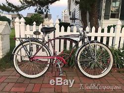 Vintage 100th Anniversary Cruiser Deluxe Schwinn Bicycle -Phantom / Antique Bike