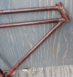 Vintage 1934 Prewar Schwinn World B10E Bike FRAME 26TankCruiser Bicycle Klunker