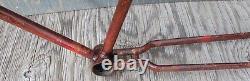 Vintage 1934 Prewar Schwinn World B10E Bike FRAME 26TankCruiser Bicycle Klunker