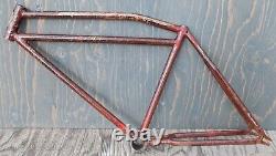 Vintage 1934 Prewar Schwinn World B10E Bike FRAME 26TankCruiser Bicycle Klunker