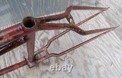 Vintage 1934 Prewar Schwinn World B10E Bike FRAME 26TankCruiser Bicycle Klunker