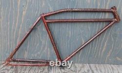 Vintage 1934 Prewar Schwinn World B10E Bike FRAME 26TankCruiser Bicycle Klunker