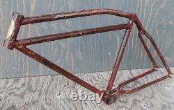 Vintage 1934 Prewar Schwinn World B10E Bike FRAME 26TankCruiser Bicycle Klunker