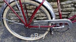Vintage 1936 Prewar Schwinn Hudson Womens Balloon Tire Bicycle