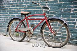 Vintage 1938 Chicago Supply Co Liberty By Schwinn Prewar Bicycle Antique