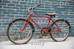 Vintage 1938 Chicago Supply Co Liberty By Schwinn Prewar Bicycle Antique