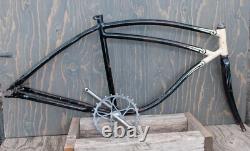 Vintage 1940 Prewar Schwinn DX Bike FRAME FORK++26 Tank Cruiser Bicycle Klunker Vintage 1940 Prewar Schwinn DX Bike FRAME FORK++26 Tank Cruiser Bicycle Klunker
