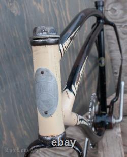 Vintage 1940 Prewar Schwinn DX Bike FRAME FORK++26 Tank Cruiser Bicycle Klunker Vintage 1940 Prewar Schwinn DX Bike FRAME FORK++26 Tank Cruiser Bicycle Klunker