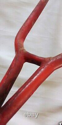 Vintage 1940 Prewar Schwinn DX Bike FRAME Fat Tire Klunker Cruiser Bicycle 26