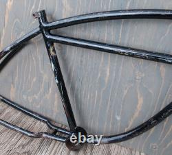 Vintage 1940 Prewar Schwinn The World Bike FRAME 26Tank Cruiser Bicycle Klunker Vintage 1940 Prewar Schwinn The World Bike FRAME 26Tank Cruiser Bicycle Klunker
