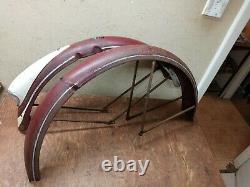 Vintage 1940's-50's Schwinn 26 Autocycle B6 ducktail bicycle Fenders Phantom s2