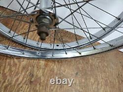 Vintage 1940's Lobdell flat style 24 bicycle rims Schwinn Monark Shelby Murray