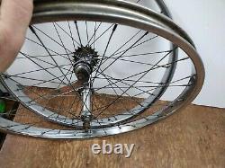 Vintage 1940's Lobdell flat style 24 bicycle rims Schwinn Monark Shelby Murray