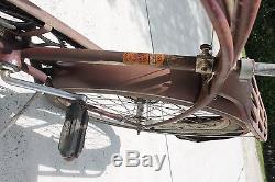 Vintage 1940's schwinn autocycle bike