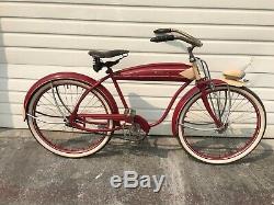 Vintage 1940s Roadmaster Bicycle CWC Original Schwinn Elgin Colson Rollfast
