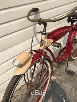 Vintage 1940s Roadmaster Bicycle CWC Original Schwinn Elgin Colson Rollfast