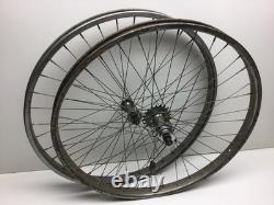 Vintage 1940s Schwinn Lobdell 26 2.125 Bicycle Wheels B6 Autocycle Bike