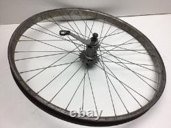 Vintage 1940s Schwinn Lobdell 26 2.125 Bicycle Wheels B6 Autocycle Bike