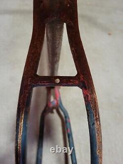 Vintage 1940s or 1950s Mens Schwinn Bike Frame Chopper Forks