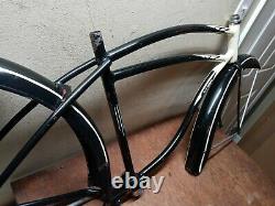 Vintage 1946 Schwinn 26 DX Bicycle frame fork badge fenders klunker bmx cruiser