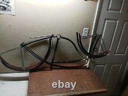 Vintage 1946 Schwinn 26 DX Bicycle frame fork badge fenders klunker bmx cruiser