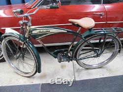 Vintage 1947 Schwinn B6 Phantom Original Bicycle vintage original paint