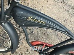 Vintage 1948 Schwinn b6 Autocycle Phantom Bicycle Balloon Tank Beach Bike