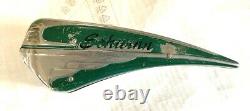 Vintage 1949-1953 Schwinn Green Phantom Bicycle Tank, Original Paint Survivor