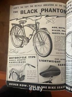 Vintage 1949 SCHWINN Bicycles + Accessories + Parts Catalog. Phantom, Etc. (NJ)