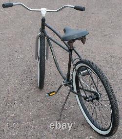 Vintage 1949 Schwinn Patina Hornet Rat Rod Cruiser Bicycle Panther Paperboy Bike