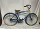Vintage 1949 Schwinn Spitfire 26 Men's Cruiser Bicycle Blue Chicago C-serial